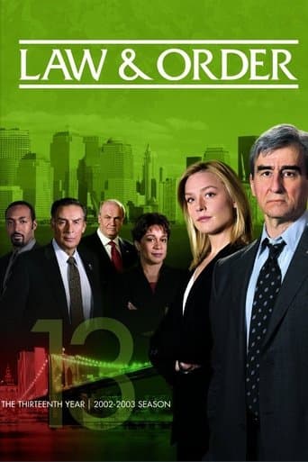 Law & Order Season 13 poster