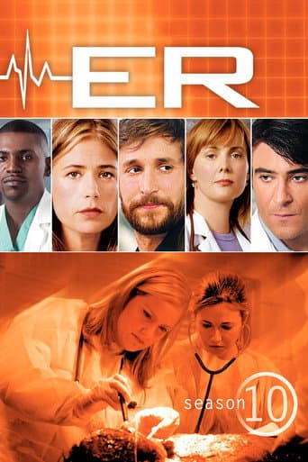 ER Season 10 poster