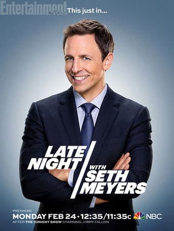 Late Night with Seth Meyers Season 1 poster