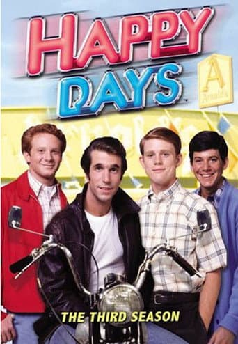 Happy Days Season 3 poster