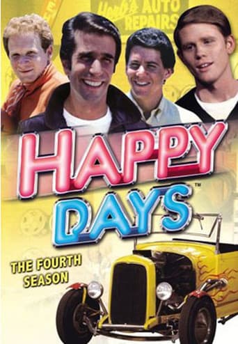 Happy Days Season 4 poster