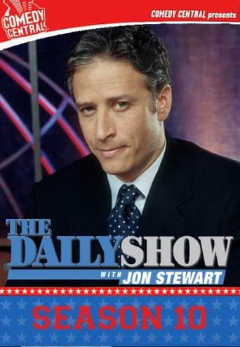 The Daily Show Season 10 poster