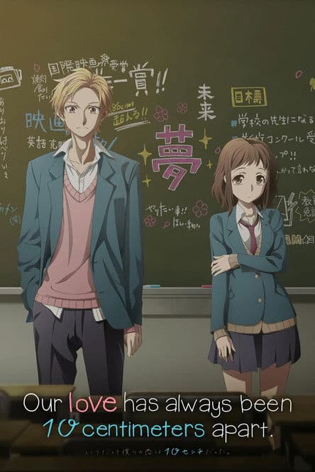 Our Love Has Always Been 10 Centimeters Apart. poster
