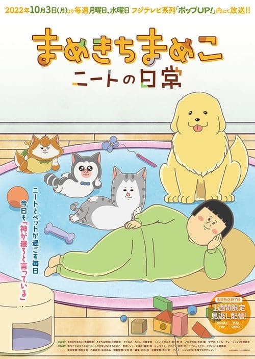 Mamekichi Mameko – The Daily Life of a NEET poster